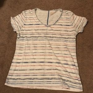 striped t-shirt (red, white & blue)